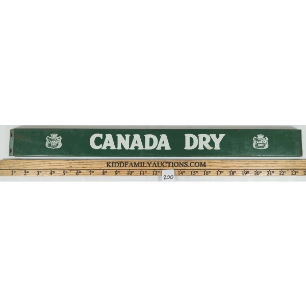 CANADA DRY DISPLAY RACK TOPPER