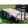 Image 1 : 1997 ADVA 7000LBS FLATBED TRAILER - 6.5 X 16 FOOT DECK