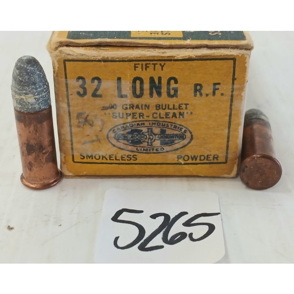 AMMO: 50X C.I.L. .32LR - 90GR - R.F.