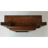 Image 6 : NEW HAVEN OAK 8 DAY SHELF PARLOUR CLOCK