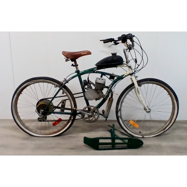 MOTORIZED SUPERCYCLE NEWPORT 6-SPEED CRUISER BIKE 