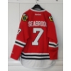 Image 2 : REEBOK CHICAGO BLACK HAWKS #7 BRENT SEABROOK NHL JERSEY