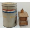 Image 5 : LOT OF 3 - WWII COMMEMORATIVE LIBERATION TIN, QUEEN VICTORIA COMMEMORATIVE PC & WOOD MODEL TANK