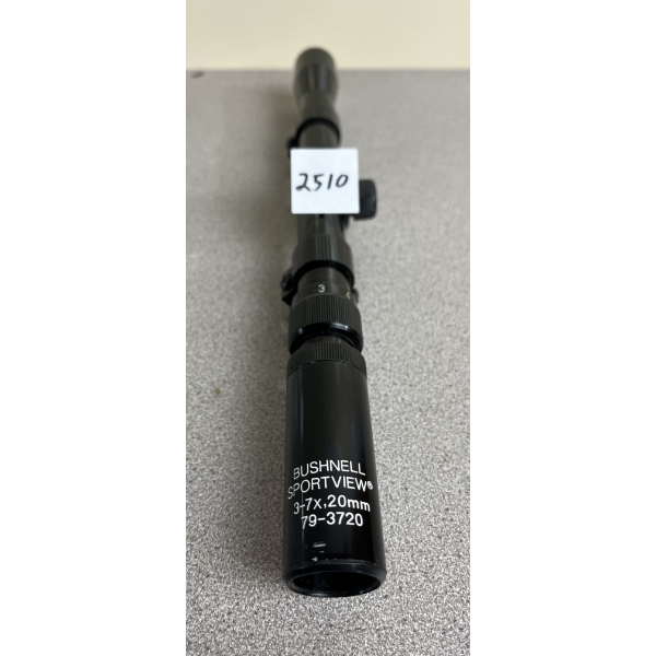 BUSHNELL SPORTVIEW 3-7 SCOPE CLEAR WITH CROSSHAIRS 