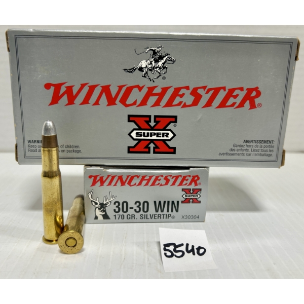 AMMO: 40X WINCHESTER .30-30 WIN 170GR. 