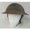 Image 1 : WWI BRODIE HELMET W/ LINER & CHIN STRAP