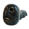 Image 1 : SNAKE W/ HUMAN FACE - SIGNED - STONE