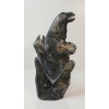 Image 4 : POLAR BEAR EATING SEALS - SIGNED - STONE