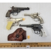 Image 1 : LOT OF 4 - TOY CAP GUNS - INCL BIGGER BANG, PRESTO, ETC.