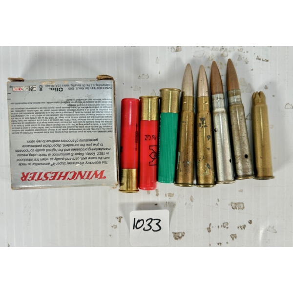 AMMO: MIXED LOT OF .410 GA & .303 BRIT