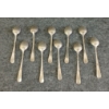 Image 3 : SET OF 10 - BIRKS STERLING SILVER TEASPOONS