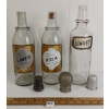 Image 1 : LOT OF 3 - BACK BAR SYRUP BOTTLES - INCL KOLA, GINGER & LIMES