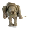 MAN W/ KNIFE BY ISAAC PANIGAYAK - STONE W/ IVORY