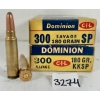 Image 1 : AMMO: 40X CIL .300 SAVAGE - 180 GR SP