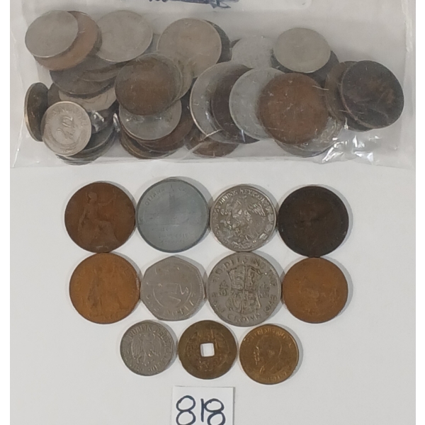 JOB LOT - WORLD COINS - ISRAEL, PORTUGAL, BRITAIN, INDIA, ETC