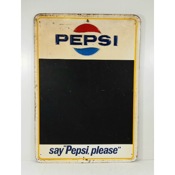 PEPSI MENU BOARD - SAY "PEPSI, PLEASE" 