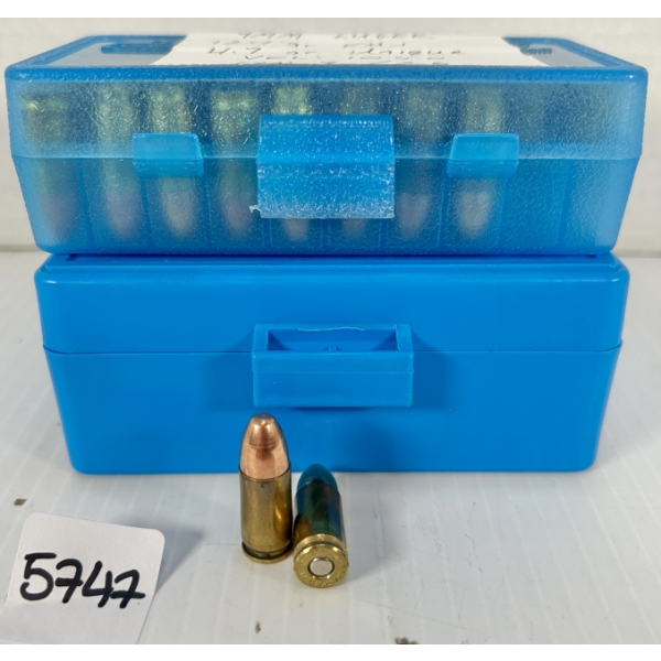 AMMO: 150X 9 MM RELOADS - 124 GR FMJ