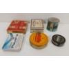Image 4 : LOT OF 6 - TOBACCO TINS & CONTAINERS - INCL THE THREE CATTLE & PANTER, ETC.