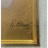 Image 3 : LOT OF 3 - GOLD & SILVER FOIL ETCHINGS - INCL MOTHER & CHILD, ETC. 