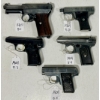 Image 1 : LOT OF 5 - PROHIBITED HANDGUNS