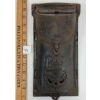 Image 2 : GRISWOLD CAST IRON POST BOX W/ FLAP LID