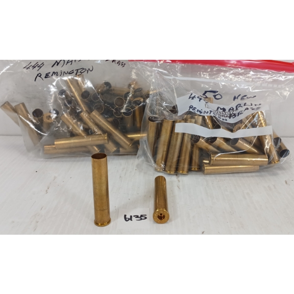 BRASS: 100X REMINGTON .444 MARLIN - SEALED