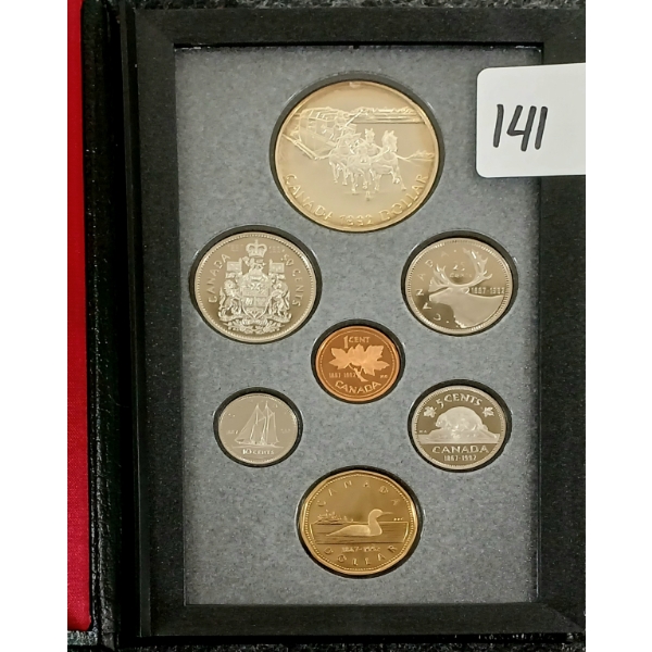 1992 RCM PROOF SET - ANN. OF KINGSTON & YORK STAGECOACH SERVICE