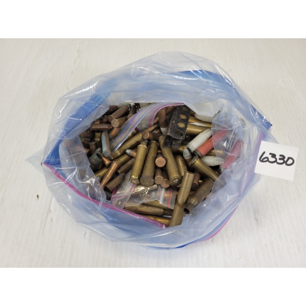 AMMO: LARGE QTY OF MISC MIXED RNDS - INCL .405 WIN, .57 SNIDER, .22 HORNET, ETC - 3LBS