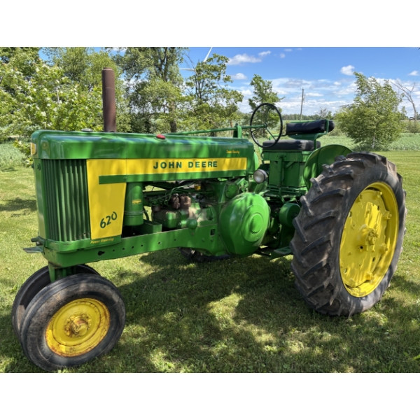 JOHN DEERE 620 TRACTOR - POWER TROL SYSTEM - 1957