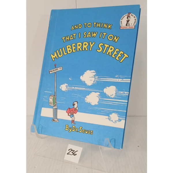 1964 "AND TO THINK THAT I SAW IT ON MULBERRY STREET" BY DR. SEUSS