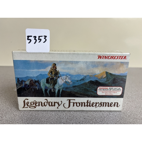 COLLECTABLE AMMO: 20X WINCHESTER LEGENDARY FRONTIERSMAN .38-55 255 GR. SP 