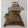 Image 3 : ENGLISH VICTORIAN BRASS POSTAL SCALE 