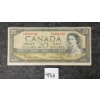 Image 1 : 1954 CDN $20 BANKNOTE