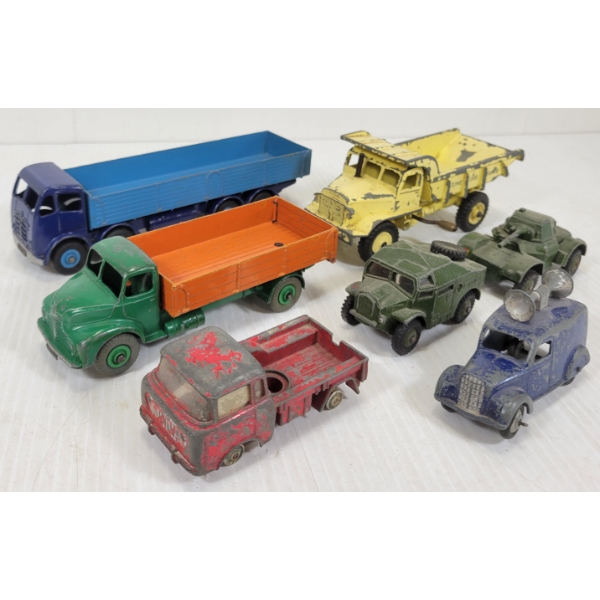 LOT OF 7 - DIECAST DINKY TOYS & CORGI