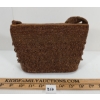 Image 2 : BROWN BEADED HANDBAG / CLUTCH