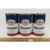 Image 3 : LOT OF 3 - IMPERIAL ESSO MARVELUBE MOTOR OIL QT CANS