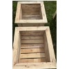 Image 2 : LOT OF 2 - NEW CEDAR/ SPRUCE PLANTERS
