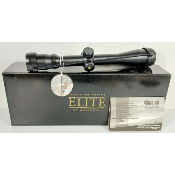 BUSHNELL ELITE MODEL 6500 2.5-16X42 SCOPE - AS NEW 