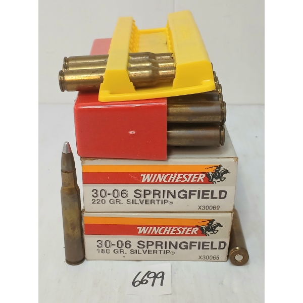 AMMO: 40X MIXED .30-06SPG - 180 & 220GR
