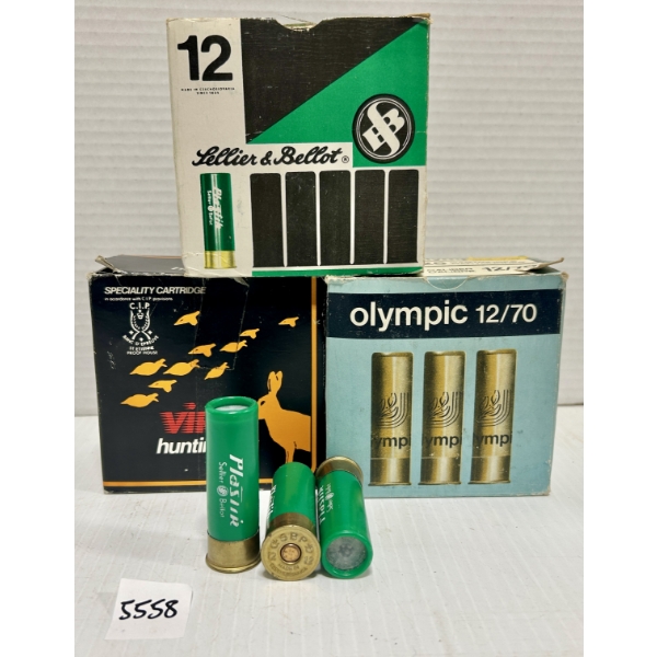 AMMO: APPROX 60X 12 GA 2-3/4IN MIXED 