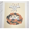 Image 2 : "MOSQUITOES" BY PITSEOLAK ASHOONA - LITHOGRAPH