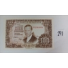 Image 2 : 1953 SPANISH 100 PESETAS BANKNOTE - UNCIRCULATED