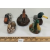 Image 2 : LOT OF 5 - DECORATIVE WOODEN DUCKS