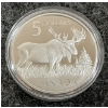 Image 1 : 2004 RCM $5 FINE SILVER COIN & STAMP SET - THE MAJESTIC MOOSE 