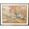 Image 1 : FALL SCENE BY SHELDON PENNOYEM - FRAMED PRINT(?)