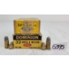 Image 1 : AMMO: 100X CIL DOMINION & SUPER-CLEAN .32S&W - 85GR