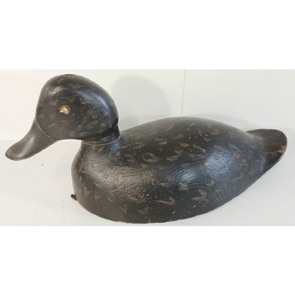 1920'S DECOY DUCK W/ WEIGHT BY FERMAN EYRE