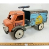 Image 1 : RICHARD TOYS CO. PRESSED STEEL RIDE-ON MILK TRUCK