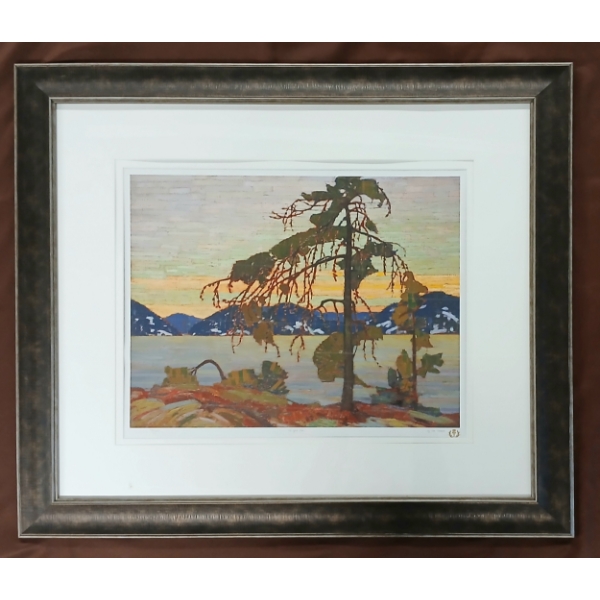 "THE JACK PINE" BY TOM THOMSON (1877-1917) - FRAMED PRINT