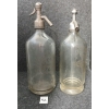 Image 3 : LOT OF 2 - ADANAC SODA & G. FAUMAN - CLEAR ACID-ETCHED - 26OZ SELTZER BOTTLES